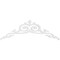 Ekena Millwork Pitch Baile Architectural Grade PVC Gable Pediment, 36"W x 12"H x 1"P (8/12) GPP036X012X100BAI - alternate 2